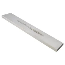 Cutoff Blade: Parallel, 3/16" Wide, 1" High, 6-1/2" Long
