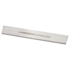 Cutoff Blade: Parallel, 3/16" Wide, 1" High, 6-1/2" Long