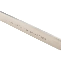 Cutoff Blade: Parallel, 1/8" Wide, 11/16" High, 5" Long