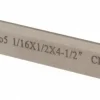 Cutoff Blade: Parallel, 1/16" Wide, 1/2" High, 4-1/2" Long