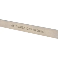 Cutoff Blade: Parallel, 3/32" Wide, 1/2" High, 4-1/2" Long