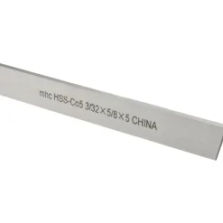 Cutoff Blade: Parallel, 3/32" Wide, 5/8" High, 5" Long
