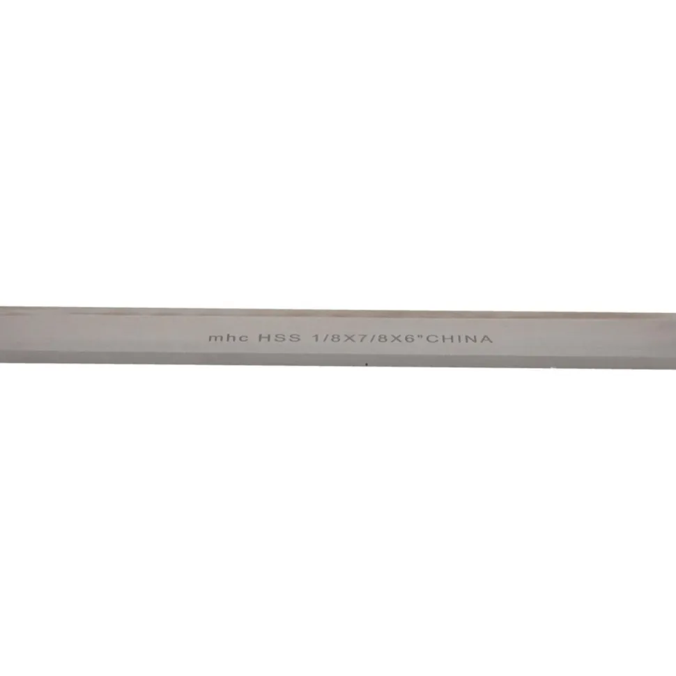 Cutoff Blade: Parallel, 1/8" Wide, 7/8" High, 6" Long