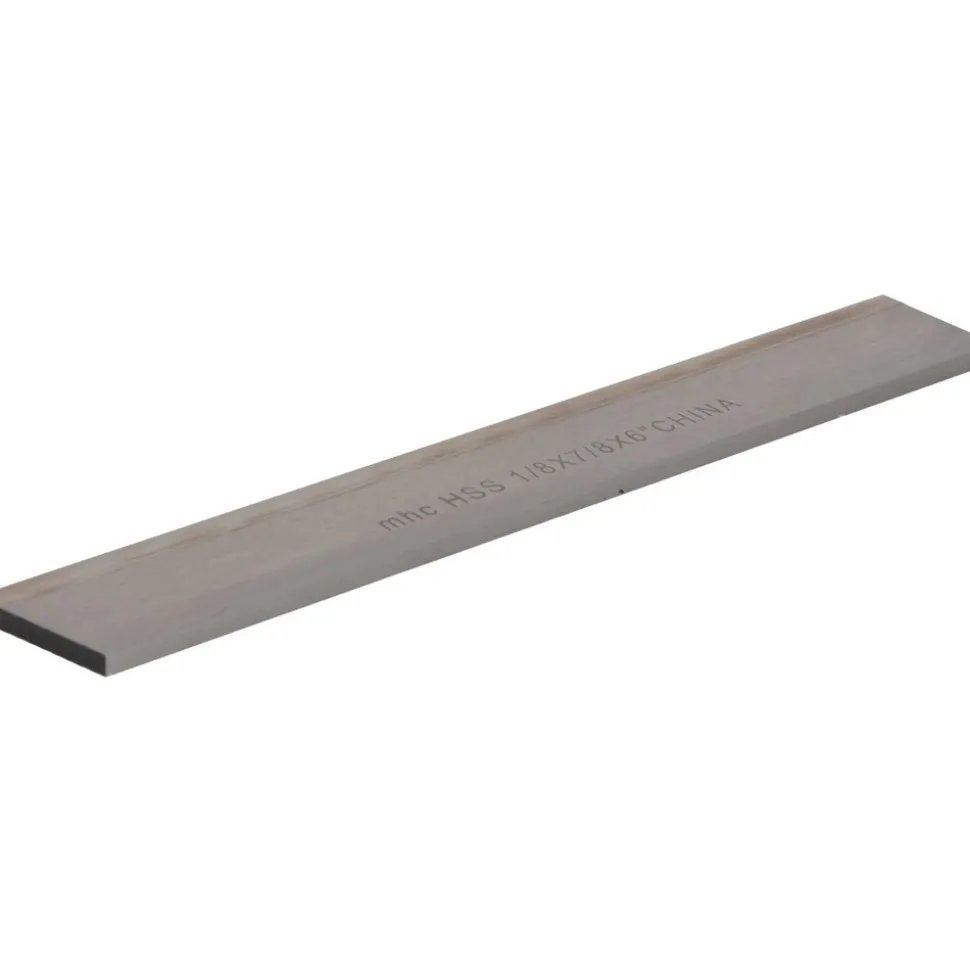 Cutoff Blade: Parallel, 1/8" Wide, 7/8" High, 6" Long