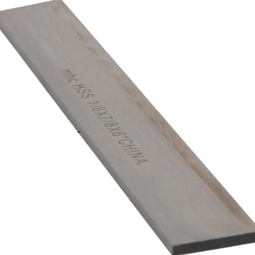 Cutoff Blade: Parallel, 1/8" Wide, 7/8" High, 6" Long