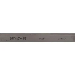 Cutoff Blade: Parallel, 5/64" Wide, 1/2" High, 4-1/2" Long