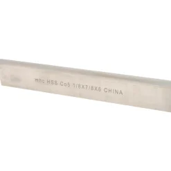 Cutoff Blade: Parallel, 1/8" Wide, 7/8" High, 6" Long