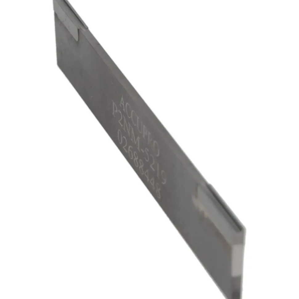 Cutoff Blade: Parallel, 5/64" Wide, 1/2" High, 4-1/2" Long