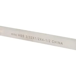 Cutoff Blade: Parallel, 3/32" Wide, 1/2" High, 4-1/2" Long
