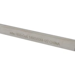 Cutoff Blade: Parallel, 1/8" Wide, 1/2" High, 4-1/2" Long