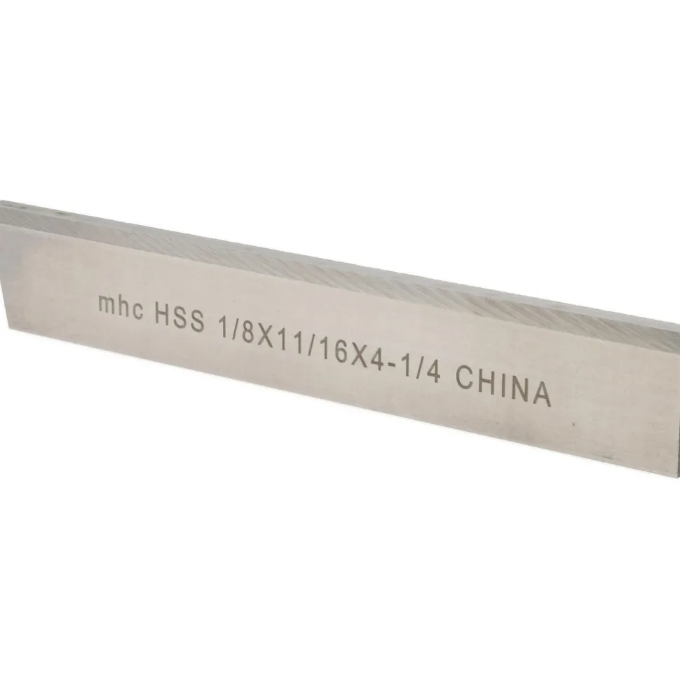 Cutoff Blade: Tapered, 1/8" Wide, 11/16" High, 4-1/4" Long