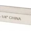 Cutoff Blade: Tapered, 1/8" Wide, 1/2" High, 4-1/4" Long