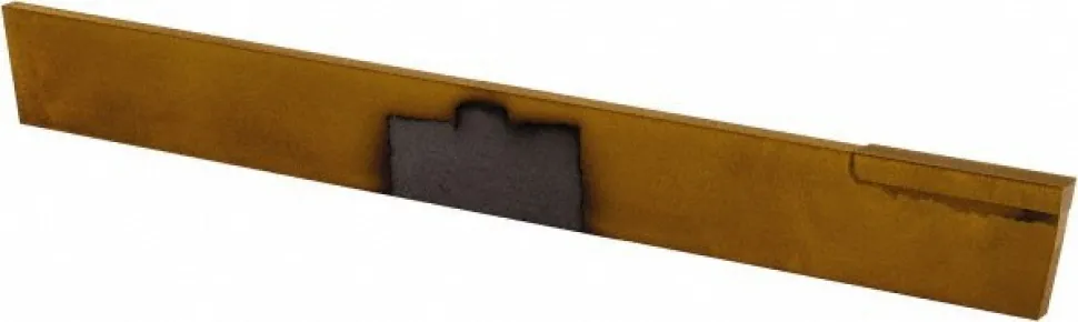 Cutoff Blade: Tapered, 1/8" Wide, 1/2" High, 4-1/2" Long