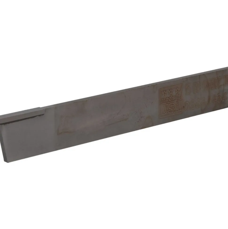 Cutoff Blade: Tapered, 3/16" Wide, 7/8" High, 6" Long