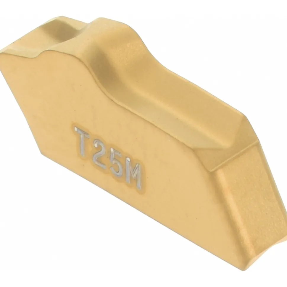 Cutoff Insert: 150.10-3N-16 T25M, Carbide, 0.1220" Cutting Width