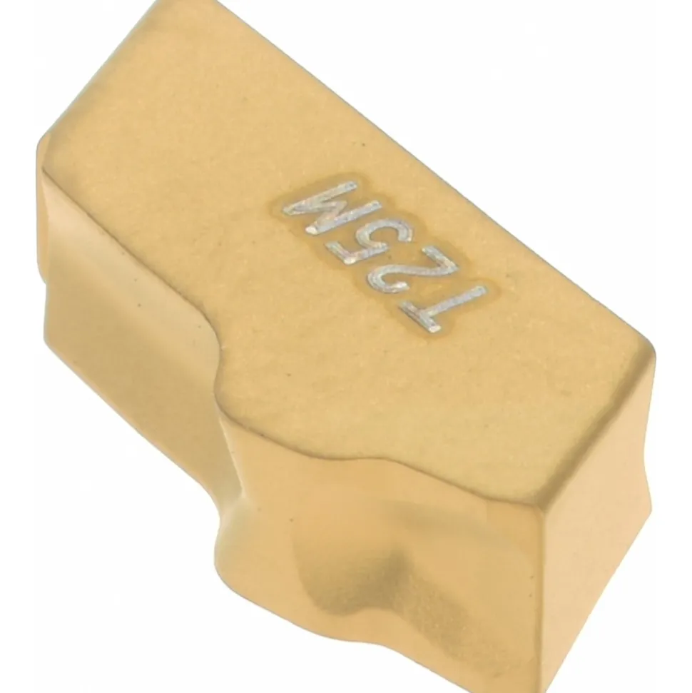 Cutoff Insert: 150.10-3N-16 T25M, Carbide, 0.1220" Cutting Width