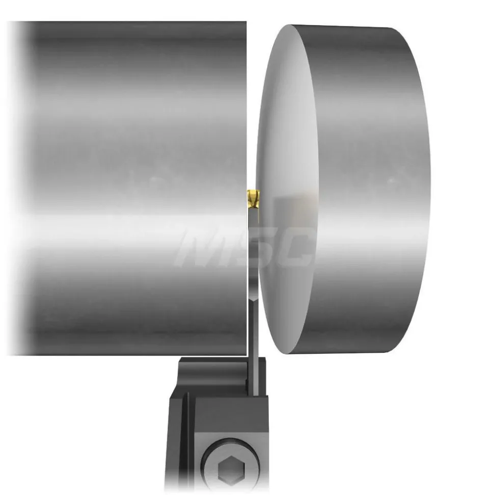Cutoff Insert: QDNF02500001CF 1125, Carbide, 2.50 mm Cutting Width, 0.0984" Cutting Width