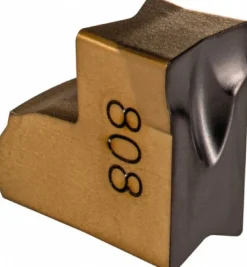 Cutoff Insert: TAGN4J IC808, Carbide, 3.99 mm Cutting Width, 0.1570" Cutting Width