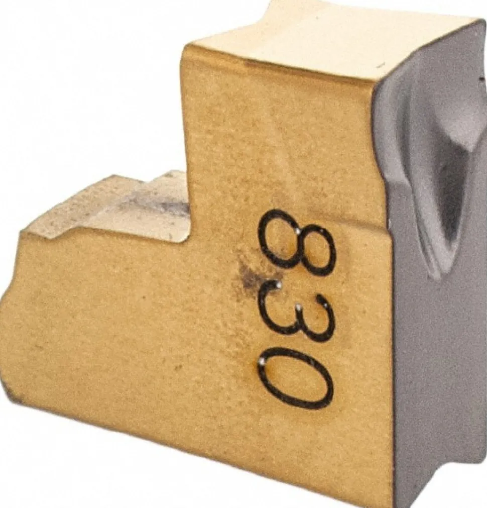 Cutoff Insert: TAGN3J IC830, Carbide, 3.05 mm Cutting Width, 0.1180" Cutting Width