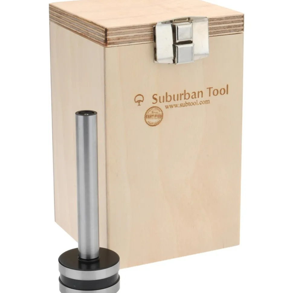 1/2" Cylinder Dia, 1-7/16" Base Dia, 4-1/4" High, Magnetic Base, Steel Cylinder Square