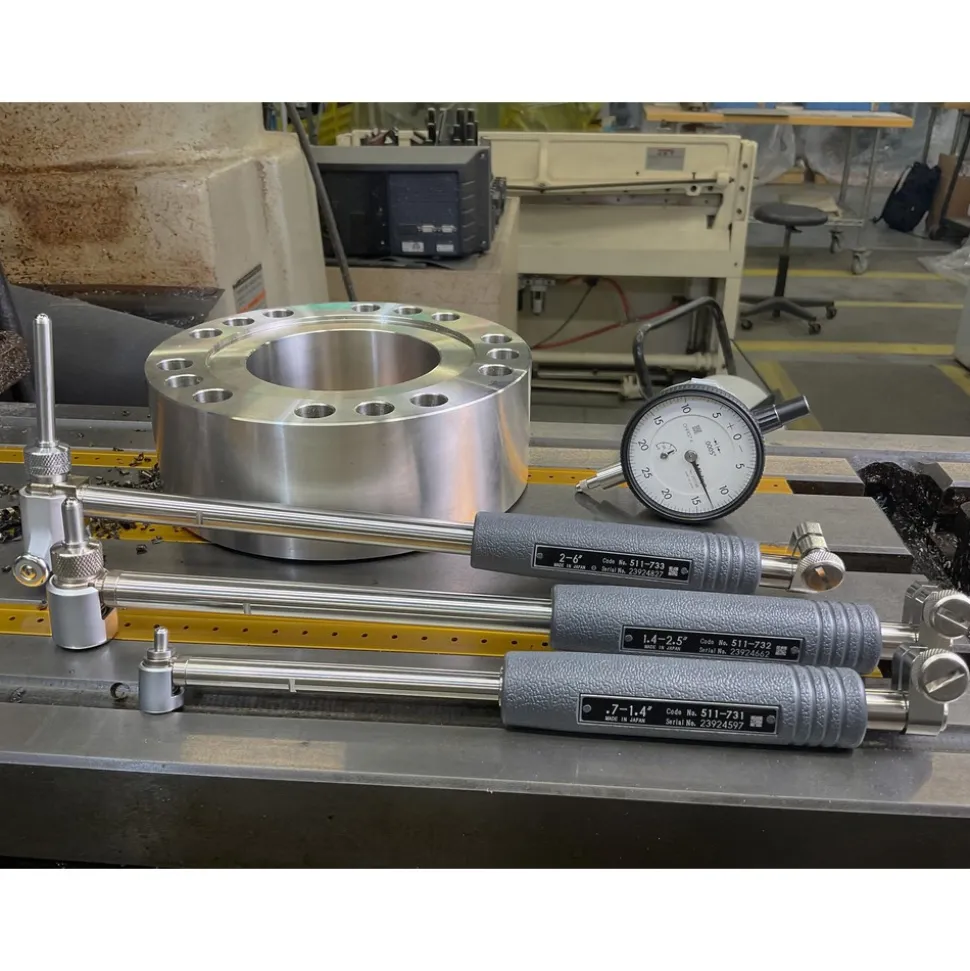 Dial Bore Gage: 0.7 to 6" Dia, 6" Probe Depth
