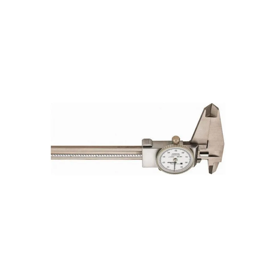 Dial Caliper: 8", 0.001000" Graduation, 0.1000" per Revolution, 0.001" Accuracy