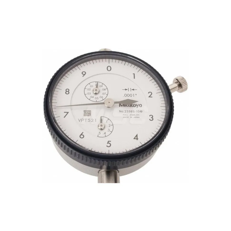 Dial Drop Indicator: 0.5000" Max Measurement, 0-10 Dial Reading, 0.000800" Accuracy