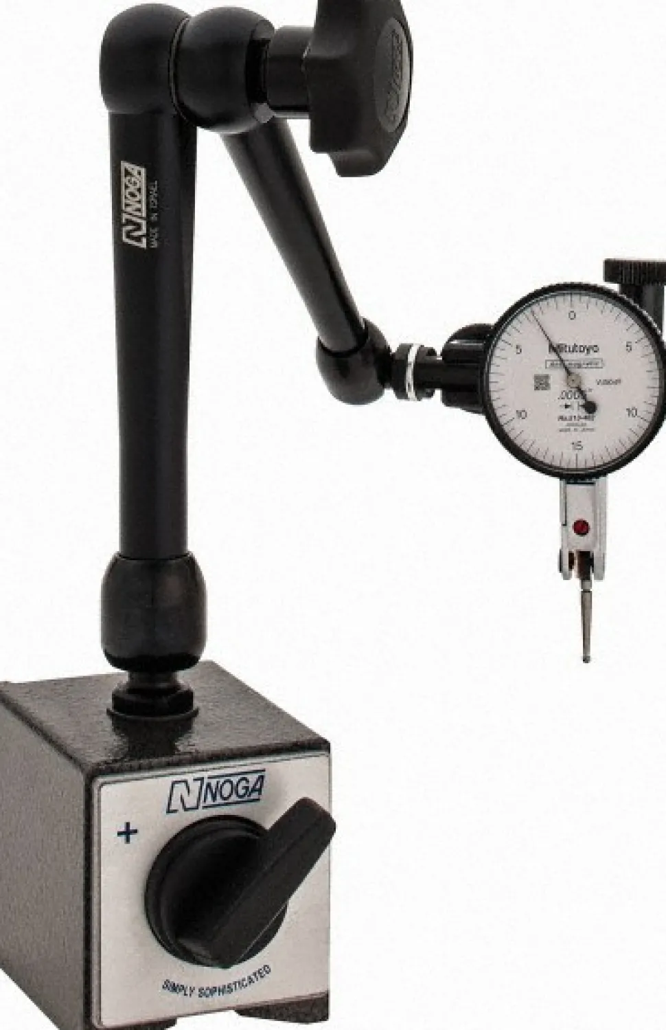 Dial Indicator & Base Kit: 0-15-0 Dial