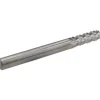 Diamond-Pattern Router Bit: 1/4" Dia, 3/4" LOC, 1/4" Shank Dia, End Mill End