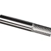 Diamond-Pattern Router Bit: 1/4" Dia, 1" LOC, 1/4" Shank Dia, Plain (No) End