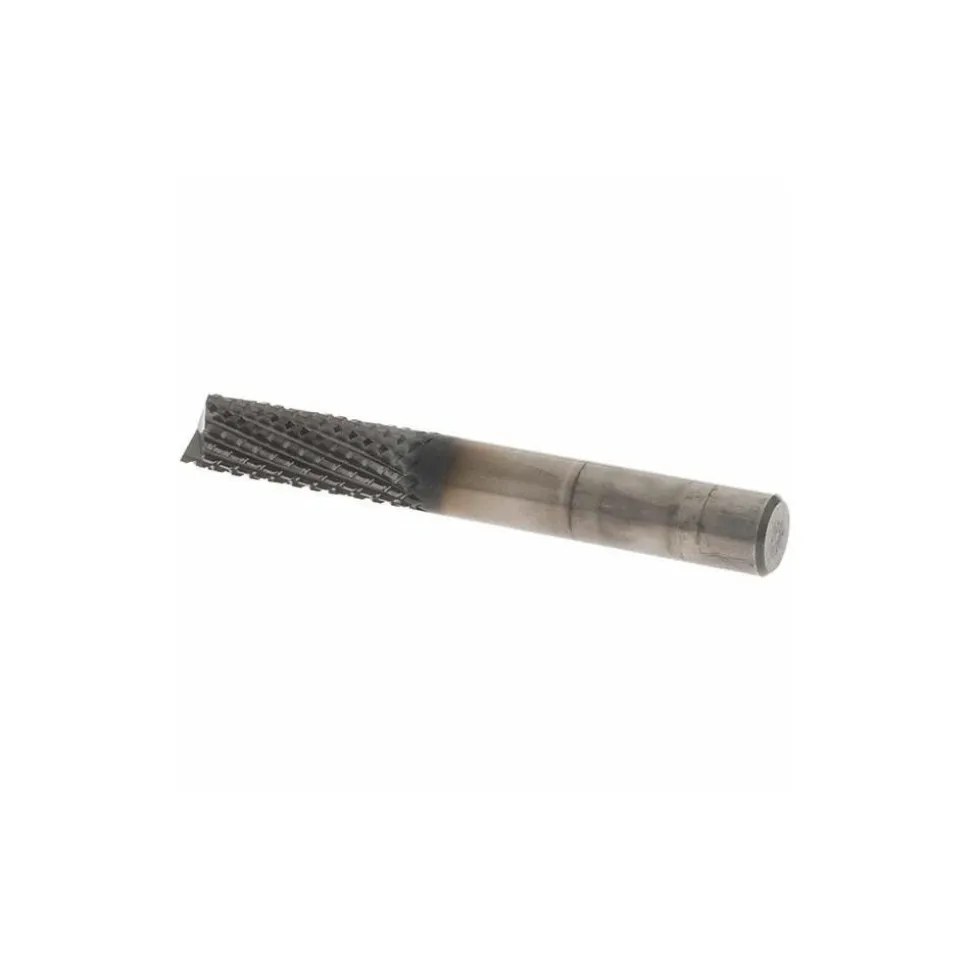 Diamond-Pattern Router Bit: 3/8" Dia, 1-1/8" LOC, 3/8" Shank Dia, End Mill End