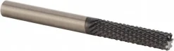 Diamond-Pattern Router Bit: 1/4" Dia, 3/4" LOC, 1/4" Shank Dia, Burr End