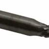 Diamond-Pattern Router Bit: 3/16" Dia, 5/8" LOC, 1/4" Shank Dia, Burr End