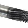 Diamond-Pattern Router Bit: 1/2" Dia, 1-1/8" LOC, 1/2" Shank Dia, End Mill End