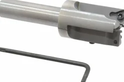 1" Dia, 1/2" Shank Dia, 3 Insert Indexable Counterbore