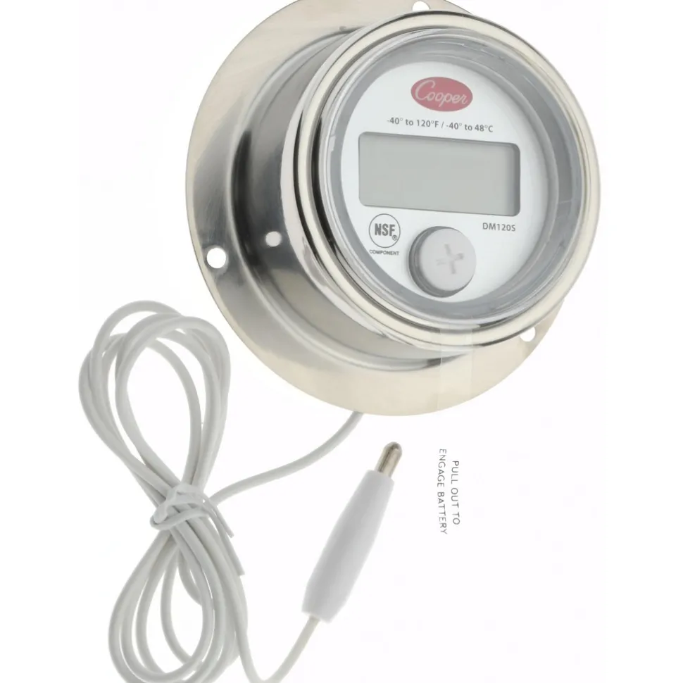 Digital Back Flange Panel Meter: 120 ° F