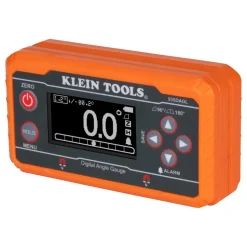 Digital & Dial Protractors: Style: Digital; Minimum Angle Measurement: 90; Maximum Angle Measurement: 180; Measuring Range (Degrees): 360.00