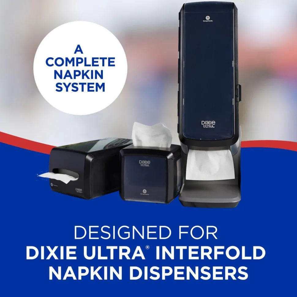 Dixie Ultra Interfold 2-Ply Napkin Dispenser Refill, Brown