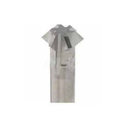 Double Angle Milling Cutter: 90 °, 5/16" Cut Dia, 1/8" Cut Width, 5/16" Shank Dia, Solid Carbide