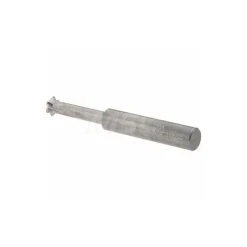 Double Angle Milling Cutter: 90 °, 5/16" Cut Dia, 1/8" Cut Width, 5/16" Shank Dia, Solid Carbide