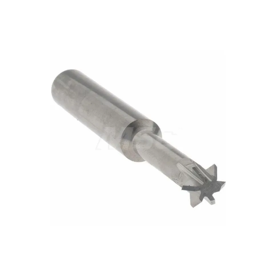 Double Angle Milling Cutter: 90 °, 5/16" Cut Dia, 1/8" Cut Width, 5/16" Shank Dia, Solid Carbide