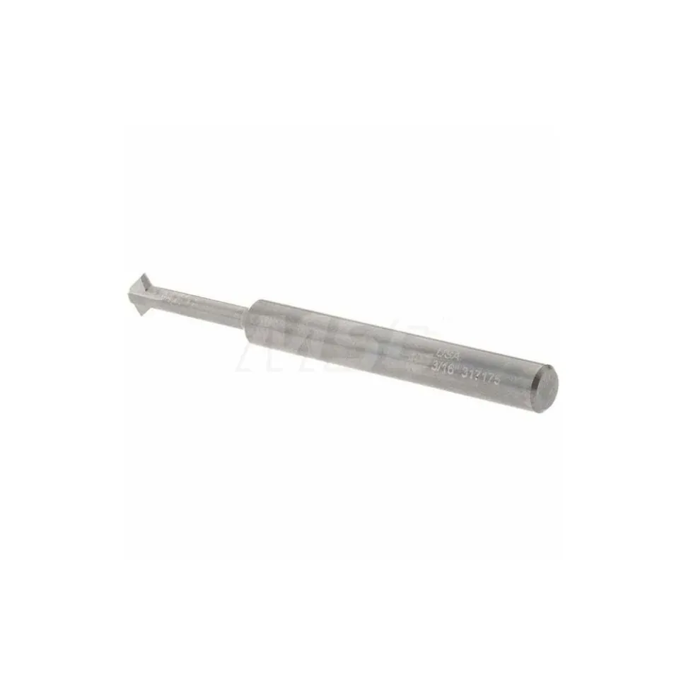 Double Angle Milling Cutter: 90 °, 3/16" Cut Dia, 0.093" Cut Width, 3/16" Shank Dia, Solid Carbide