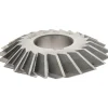 Double Angle Milling Cutter: 60 °, 3" Cut Dia, 5/8" Cut Width, 1" Arbor Hole, High Speed Steel