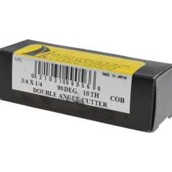 Double Angle Milling Cutter: 90 °, 3/4