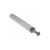 Double Angle Milling Cutter: 90 °, 5/32" Cut Dia, 5/64" Cut Width, 3/16" Shank Dia, Solid Carbide