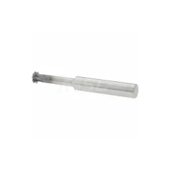 Double Angle Milling Cutter: 90 °, 5/16" Cut Dia, 1/8" Cut Width, 5/16" Shank Dia, Solid Carbide