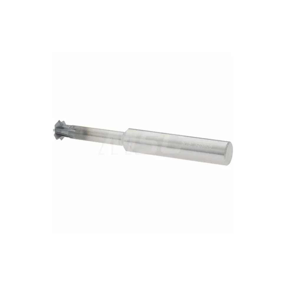 Double Angle Milling Cutter: 90 °, 5/16" Cut Dia, 1/8" Cut Width, 5/16" Shank Dia, Solid Carbide
