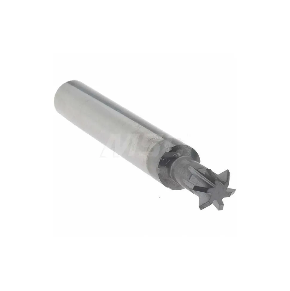 Double Angle Milling Cutter: 90 °, 5/16" Cut Dia, 1/8" Cut Width, 5/16" Shank Dia, Solid Carbide