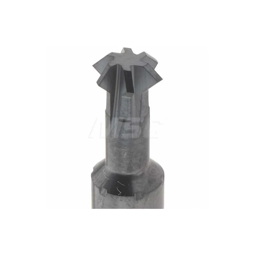 Double Angle Milling Cutter: 90 °, 5/16" Cut Dia, 1/8" Cut Width, 5/16" Shank Dia, Solid Carbide