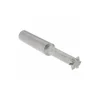 Double Angle Milling Cutter: 90 °, 1/2" Cut Dia, 0.187" Cut Width, 1/2" Shank Dia, Solid Carbide